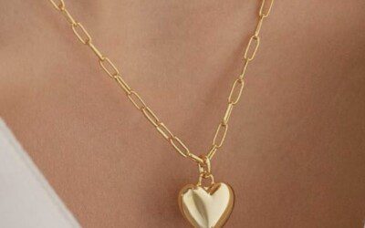 Beautiful Bubble Heart Necklace for just $4.59 on Amazon!